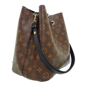 Louis Vuitton Brown NeoNoe Monogram Bag Shoulder Leather